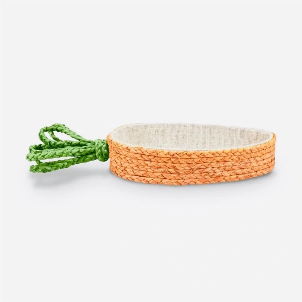 Target Bullseye Playground Easter Orange Carrot Shaped Basket